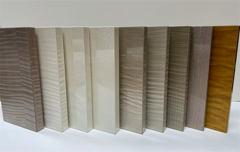 Lliwiau'r Dyfodol Cynnyrch Newydd - Ffilm Addurnol Cysgodol Pren Optegol