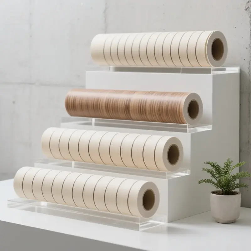 Pris ffatri Ffilm addurniadol grawn pren